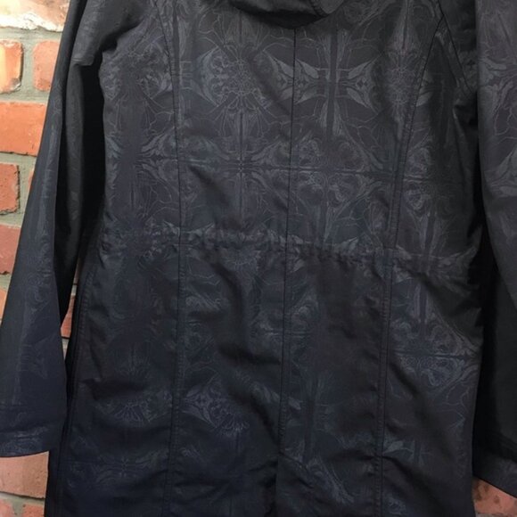 Lululemon RARE Apres Softshell Print Trench Jacket Rain Coat Dancers In Snow 8 - Picture 13 of 16